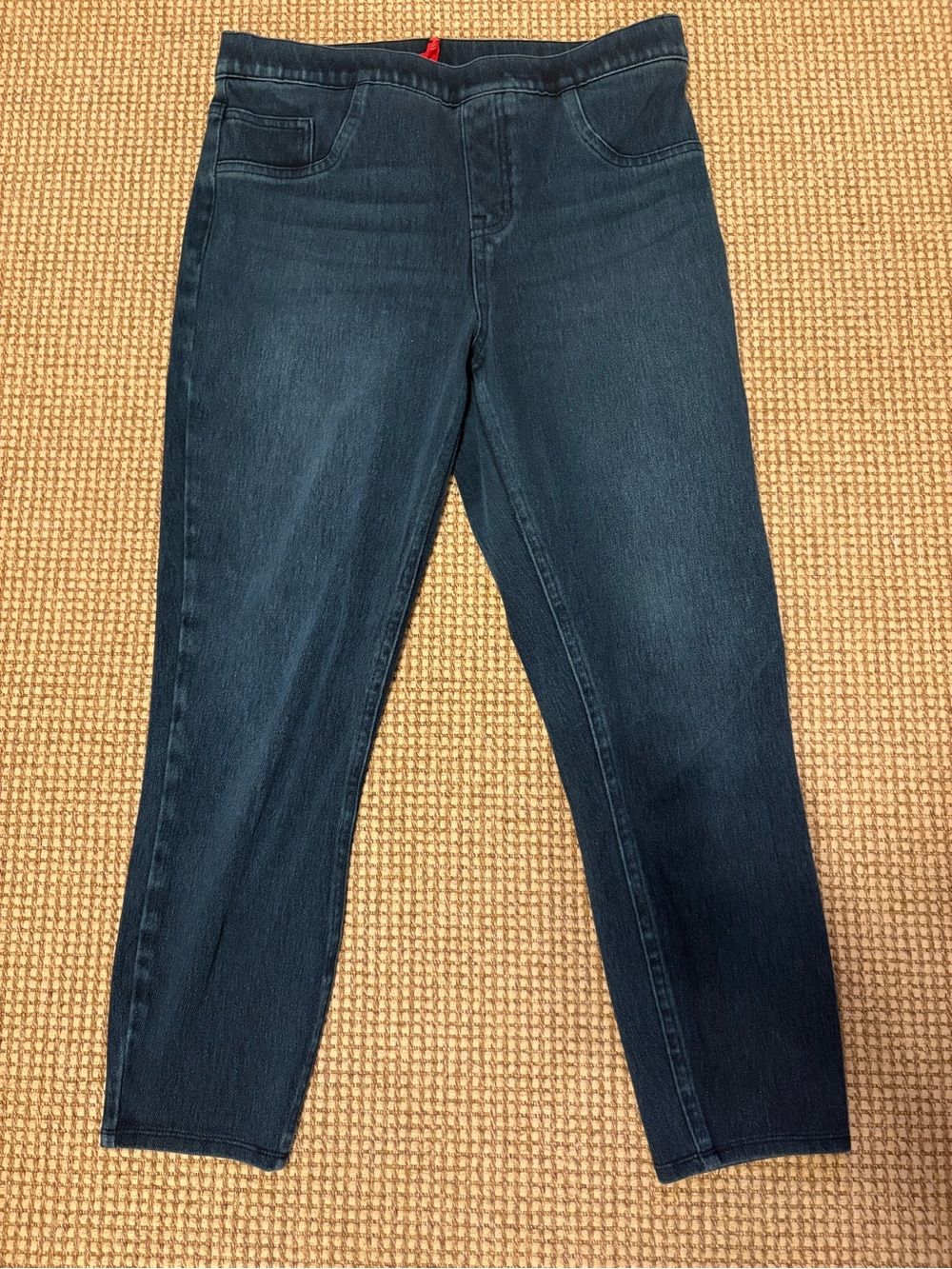 SPANX Navy Stretch Skinny Jeans